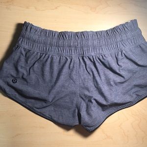 Grey Lululemon shorts